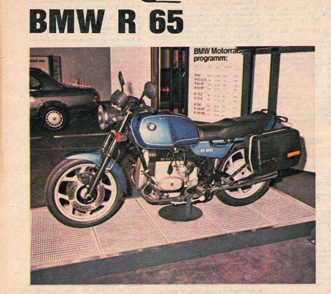 BMW R 65 1987