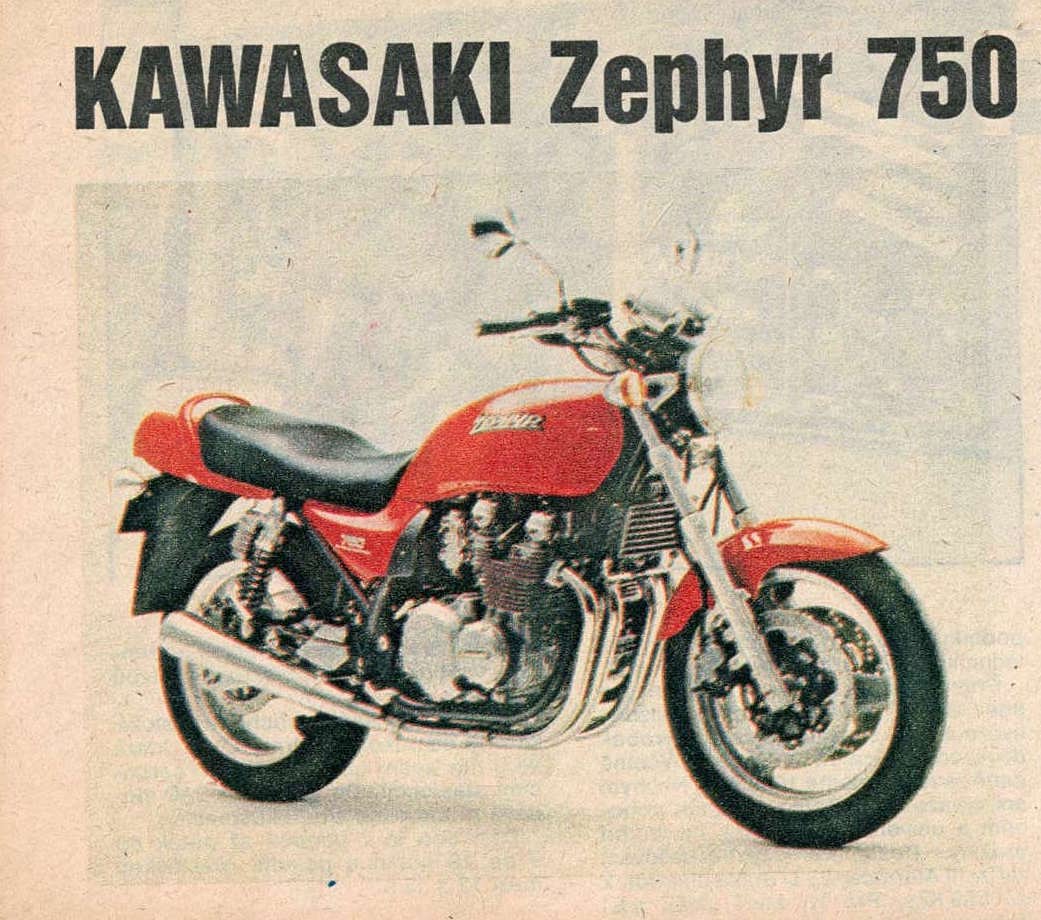 Kawasaki Zephyr 750 1991