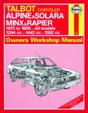 Talbot Alpine, Solara, Minx and Rapier (75-86)