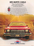 Chevrolet Monte Carlo 1975 (Prospekt)