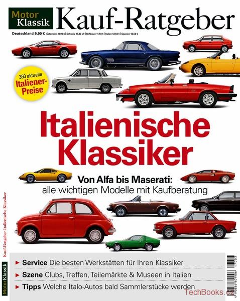 Magazíny, Motor Klassik Spezial: Kauf-ratgeber Italienische Klassiker