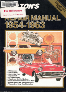 Auto Repair Manual 1954-1963