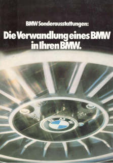 BMW Sonderausstattungen 1978 (Prospekt)