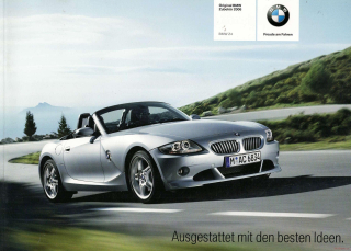 BMW Z4 Original Zubehör 2006 (Prospekt)