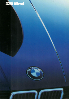 BMW 325i Allrad e30 1985 (Prospekt)