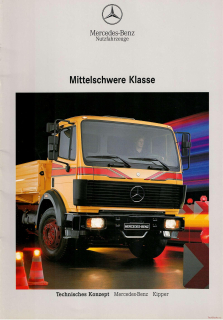 Mercedes-Benz Mittelschwere Klasse 1993 (Prospekt)