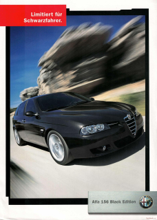 Alfa Romeo 156 Black Edition 200x (Prospekt)