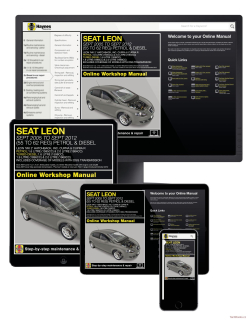 Seat Leon (05-12) (ONLINE MANUAL)