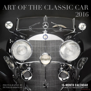 Art of the Classic Car 2016 Kalendář 16 měsíců