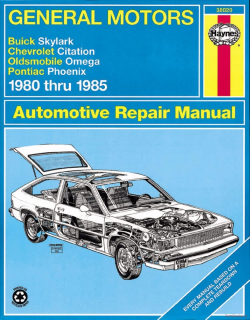 GM Buick / Chevrolet / Oldsmobile / Pontiac (80-85)