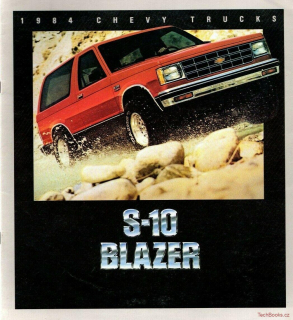 Chevrolet S-10 Blazer 1984 (Prospekt)