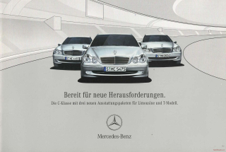 Mercedes-Benz C-Klasse 2003 (Prospekt)