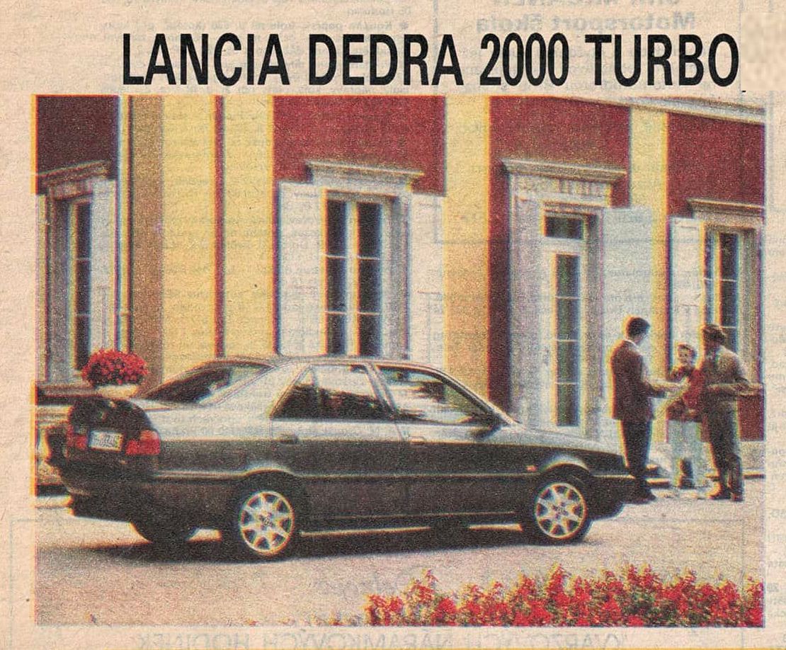 Lancia Dedra 2000 Turbo/Integrale 1991