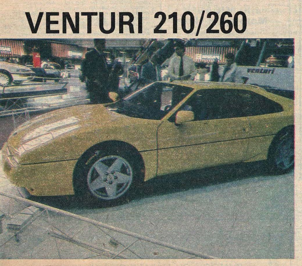 Venturi 210/260 1991