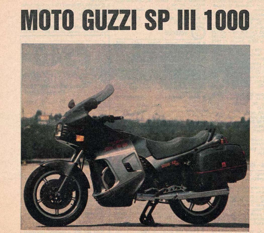 Moto Guzzi SP III 1000 1989