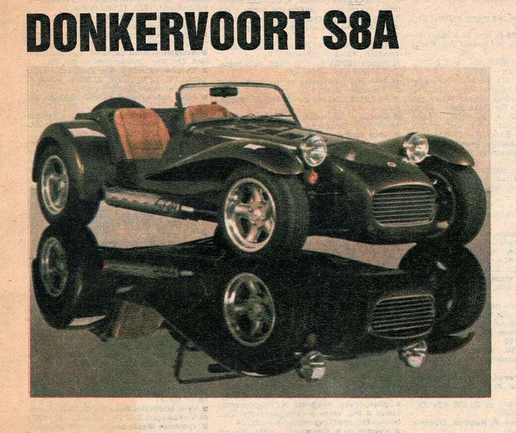 Donkervoort S8A 1987 