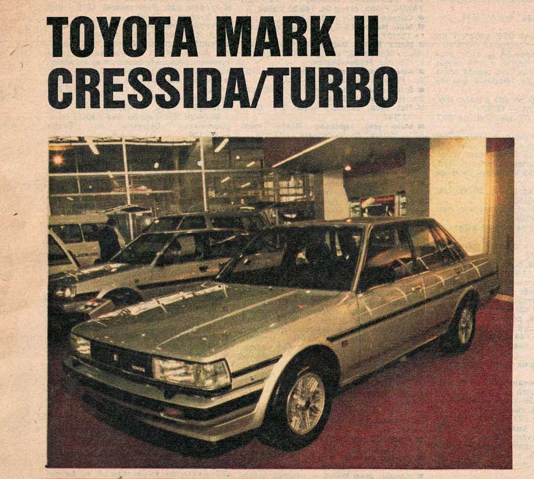Toyota Mark II Cressida / Turbo