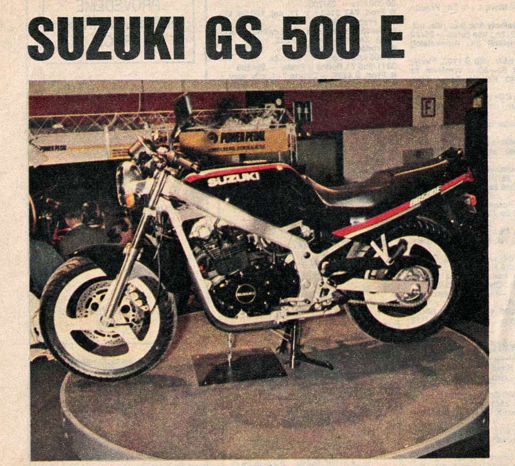 Suzuki GS 500 E 1989