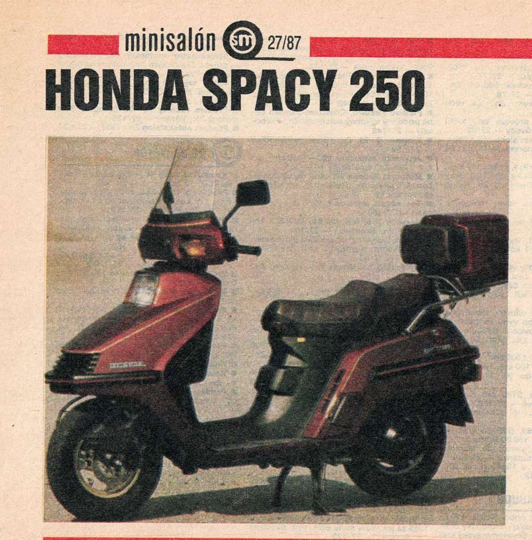 Honda Spacy 250 1987