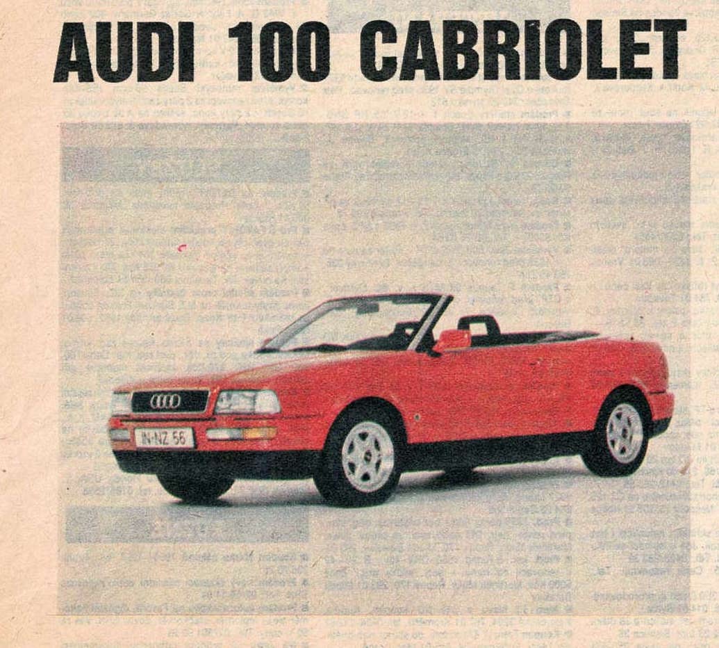 Audi 100 Cabriolet 1991