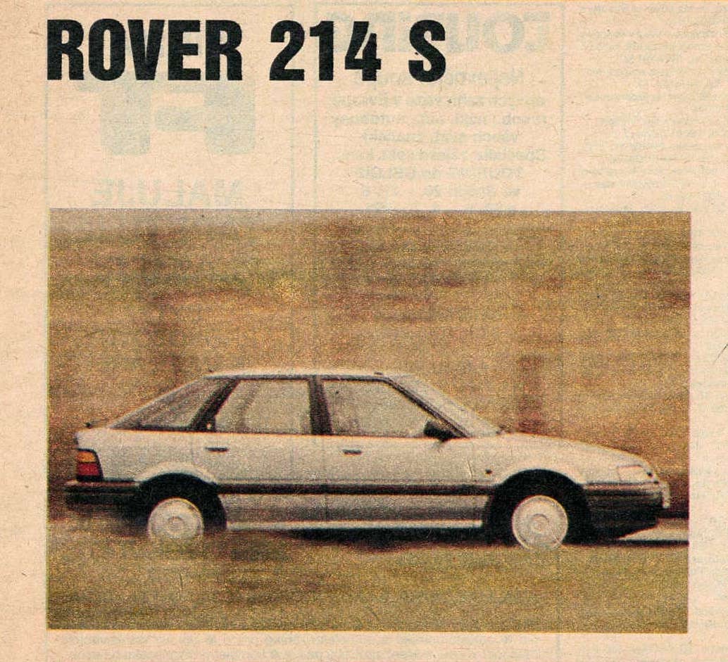Rover 214 S 1991