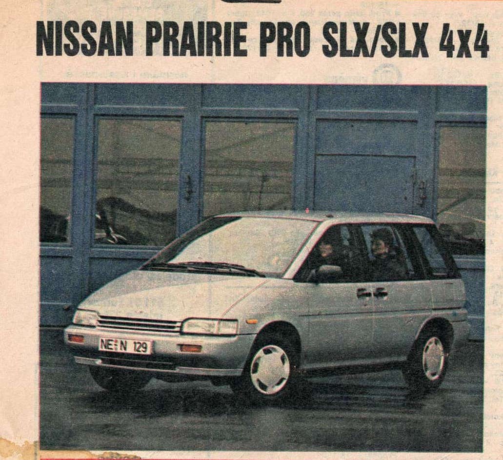 Nissan Prairie Pro 4x4 1989