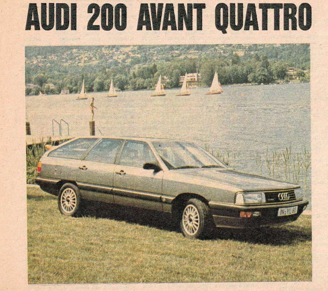 Audi 200 Avant 1986