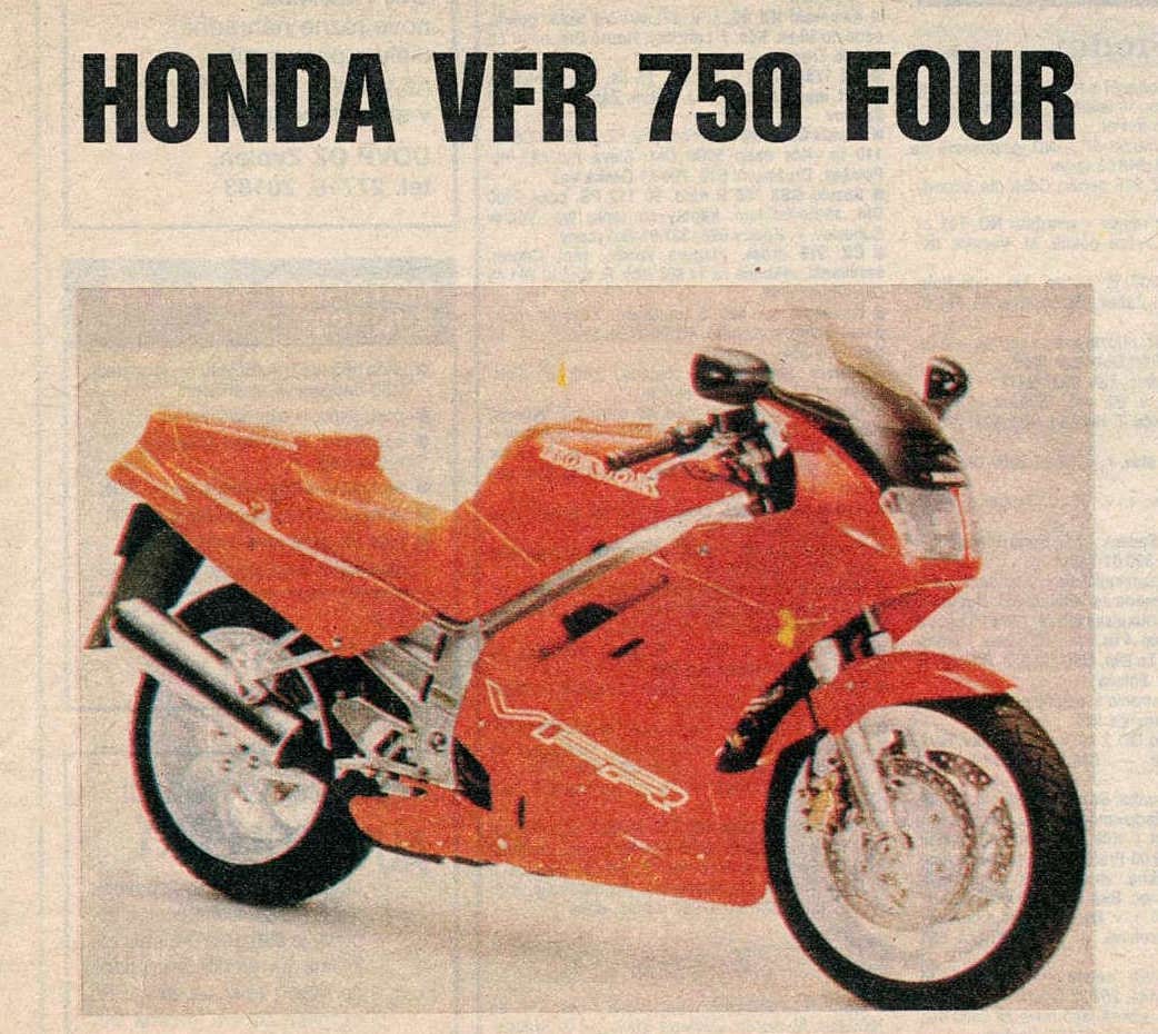 Honda VFR 750 Four 1991