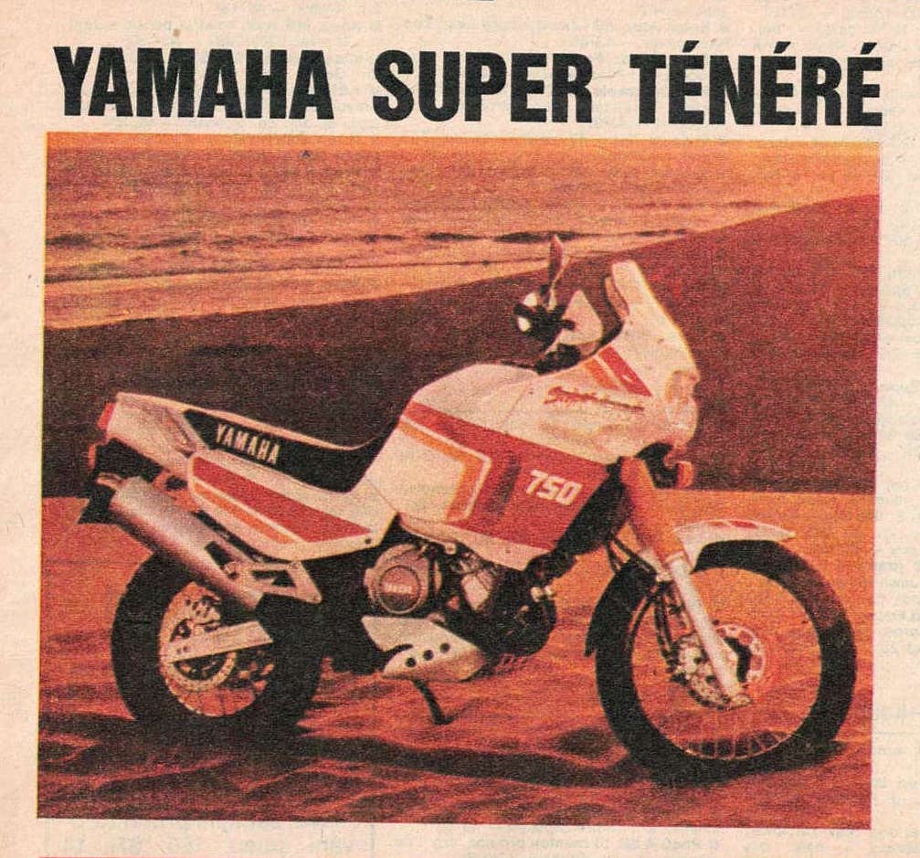 Yamaha Super Ténéré 1989