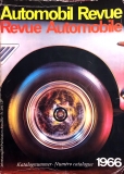 1966 - Katalog der Automobil Revue