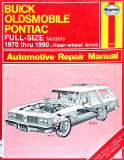 Buick / Oldsmobile / Pontiac Full-size RWD (70-90) (SLEVA)
