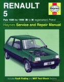 Renault 5 (85-96) (Hardback) (SLEVA)