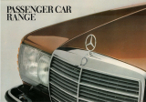 Mercedes-Benz 1979 Passenger Car Programme (Prospekt)