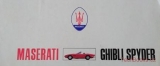 Maserati Ghibli Spyder (prospekt)