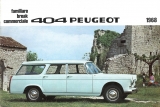 Peugeot 404 Break 1968 (Prospekt)