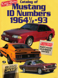 Catalog of Mustang ID Numbers, 1964-93