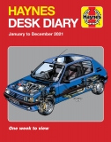 Haynes Desk Diary 2021 - oficiální diář 