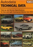 Autodata - Technical data (Cars from 1970 to 1980)