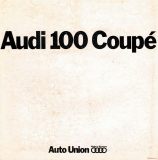 Audi 100 Coupé 1968 (Prospekt)