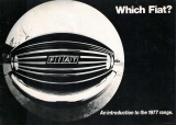 Which Fiat? An introduction to the 1977 range (Prospekt)