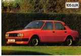 Škoda 105 Lux 1985 (Prospekt)