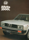 Alfa Romeo Alfetta 2000L 1979 (Prospekt)