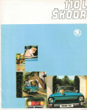 Škoda 110 L 1972 (Prospekt)