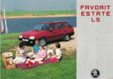 Škoda Favorit Estate (Forman) 1989 (Prospekt)