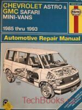 Chevrolet Astro / GMC Safari Mini-vans (85-93) (SLEVA)