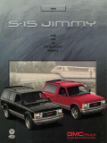 GMC S-15 Jimmy 1991 (Prospekt)