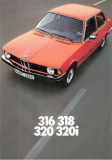 BMW 316, 318, 320, 320i e21 1976 (Prospekt)