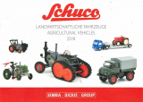 Schuco Landwirtschaftliche Fahrzeuge / Agricultural Vehicles 2018
