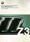 BMW Z3 Sonderausstattung 1999 (Prospekt)