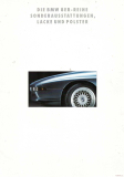 BMW 850Ci, 850CSi Sonderausstattungen 1992 (Prospekt)